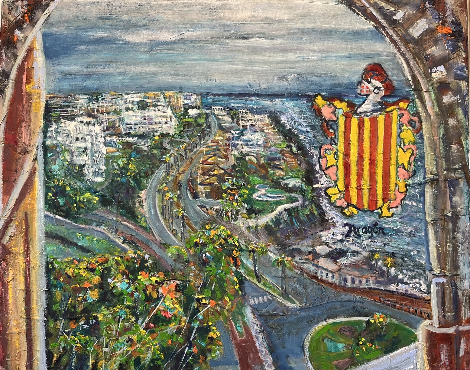 Painting 19: Aragon’s Gaze Over Malaga